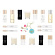 Gift Set Christmas 2023 (Парфюмерная вода 6*15 мл + п/в 4 по 7,5 мл + гели/душа + лосьоны для тела + свечи)